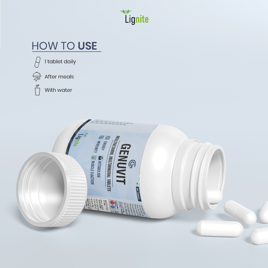 Genuvit Multivitamin & Multimineral Tablets