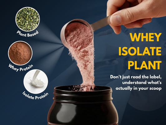 Whey Concentrate vs Isolate vs Plant Protein: What’s Actually in Your Scoop?