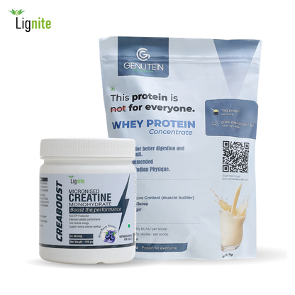 Protein and Creatine Combo | Lignite Muscle & Metabolism Pack