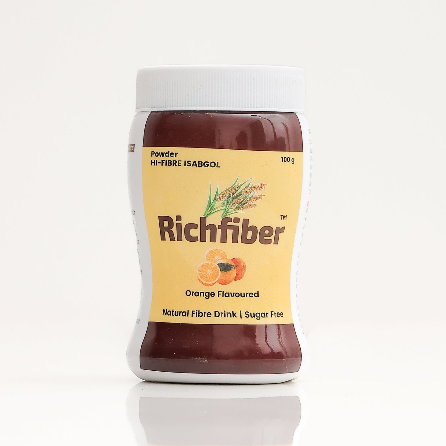 Richfiber Isabgol Powder – Orange Flavor