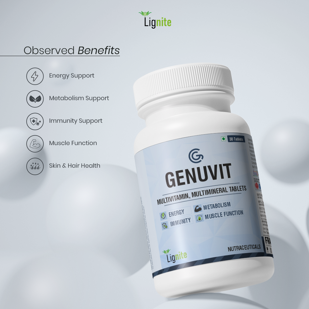 Genuvit Multivitamin & Multimineral Tablets