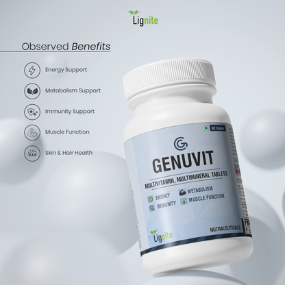 Genuvit Multivitamin & Multimineral Tablets