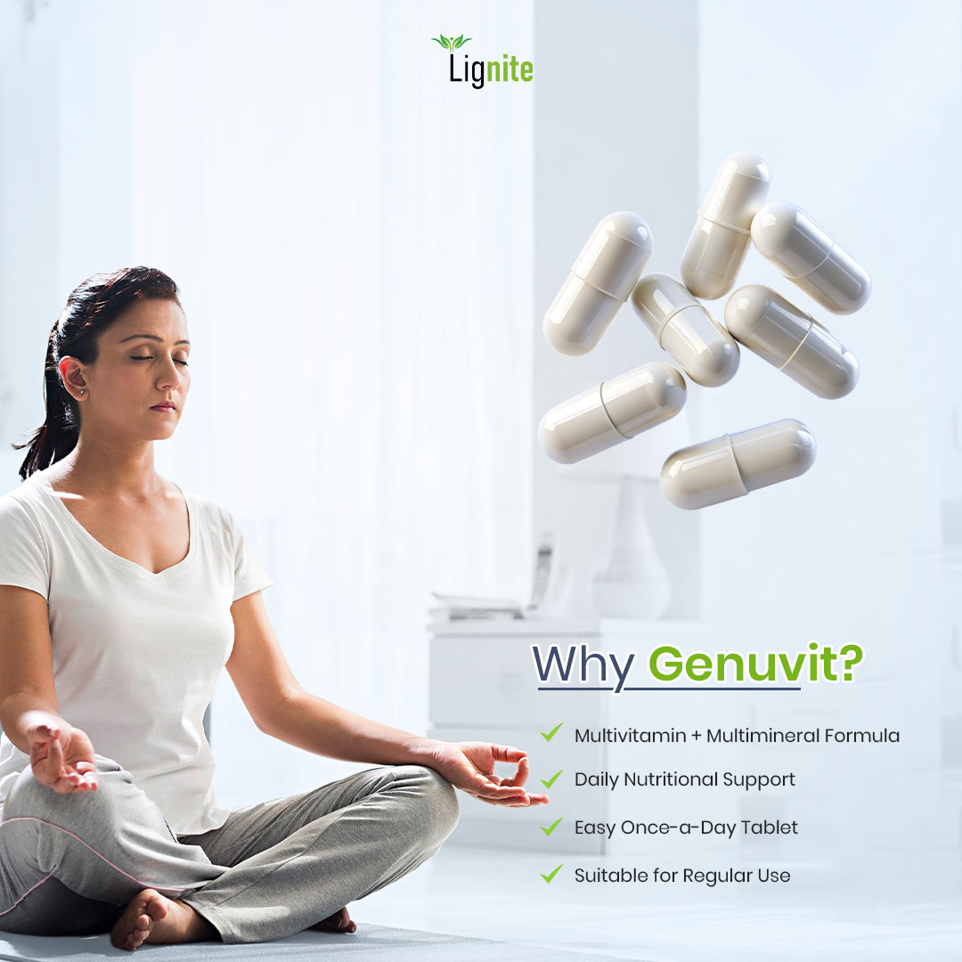 Genuvit Multivitamin & Multimineral Tablets