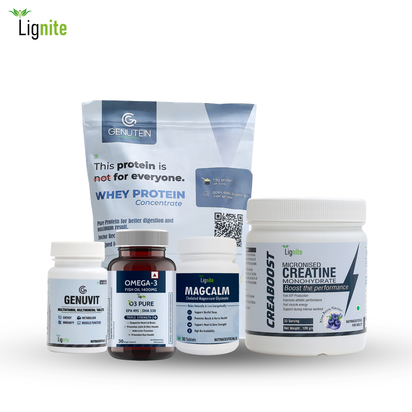 Complete Vitamin Supplement Pack | Total Nutrition & Daily Wellness Support