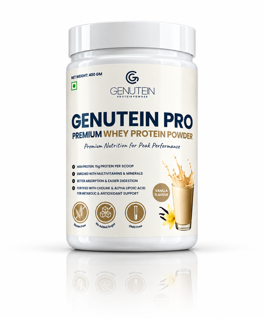 New Vanilla Whey Protein | Flavoured Whey Protein Powder for Muscle Support
