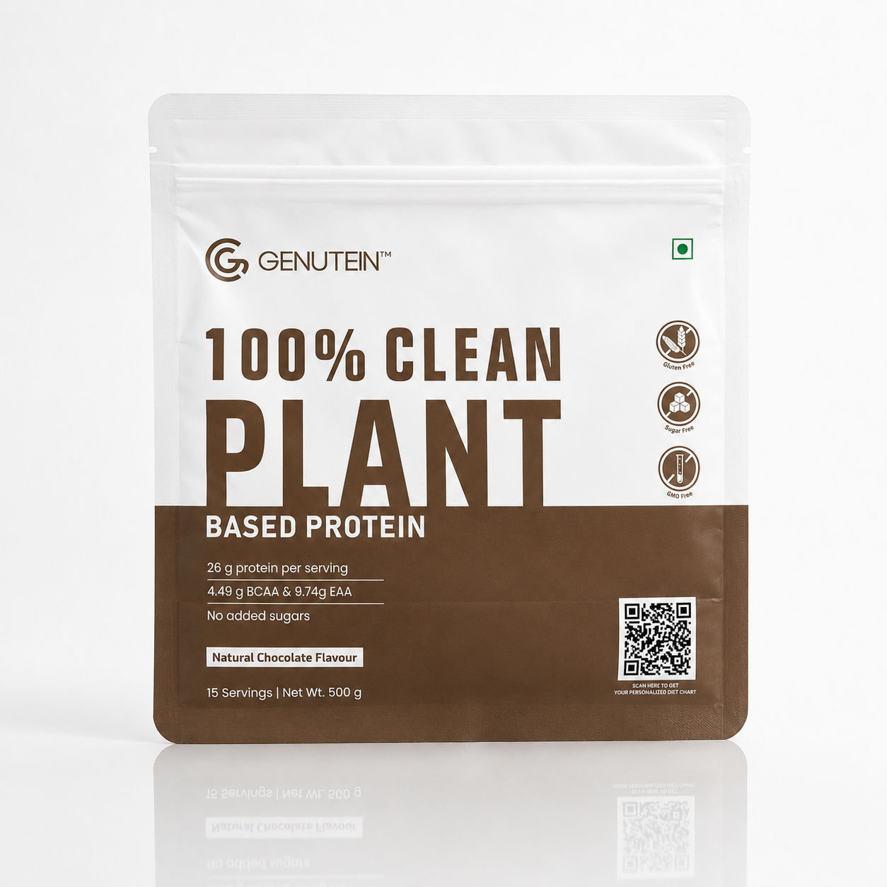 Plant-Based Protein – Natural Chocolate Flavour, 500 g